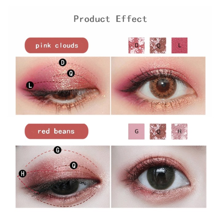 Bảng phấn mắt 18 màu Caiji NUDE Eye 18 Colors Eye Shadow | BigBuy360 - bigbuy360.vn