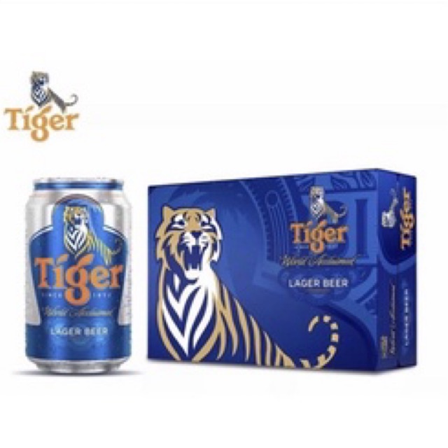 Bia Tiger lon 330ml (thùng 24 lon)