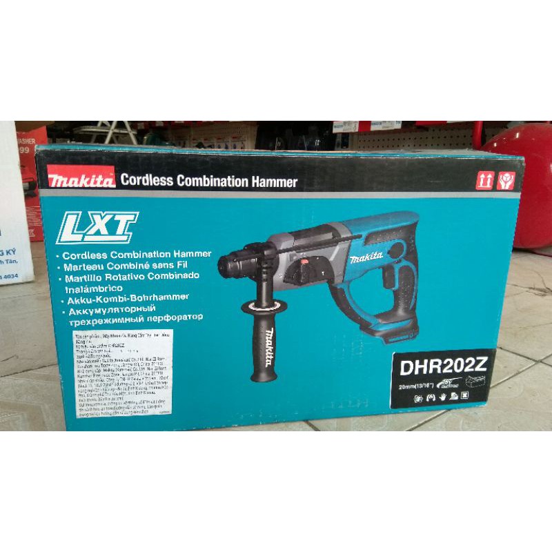 Máy khoan bê tông dùng pin Makita 18V DHR202Z