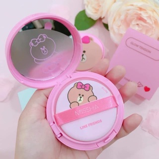 Tenshion gấu nơ hồng Missha Glow Tension
