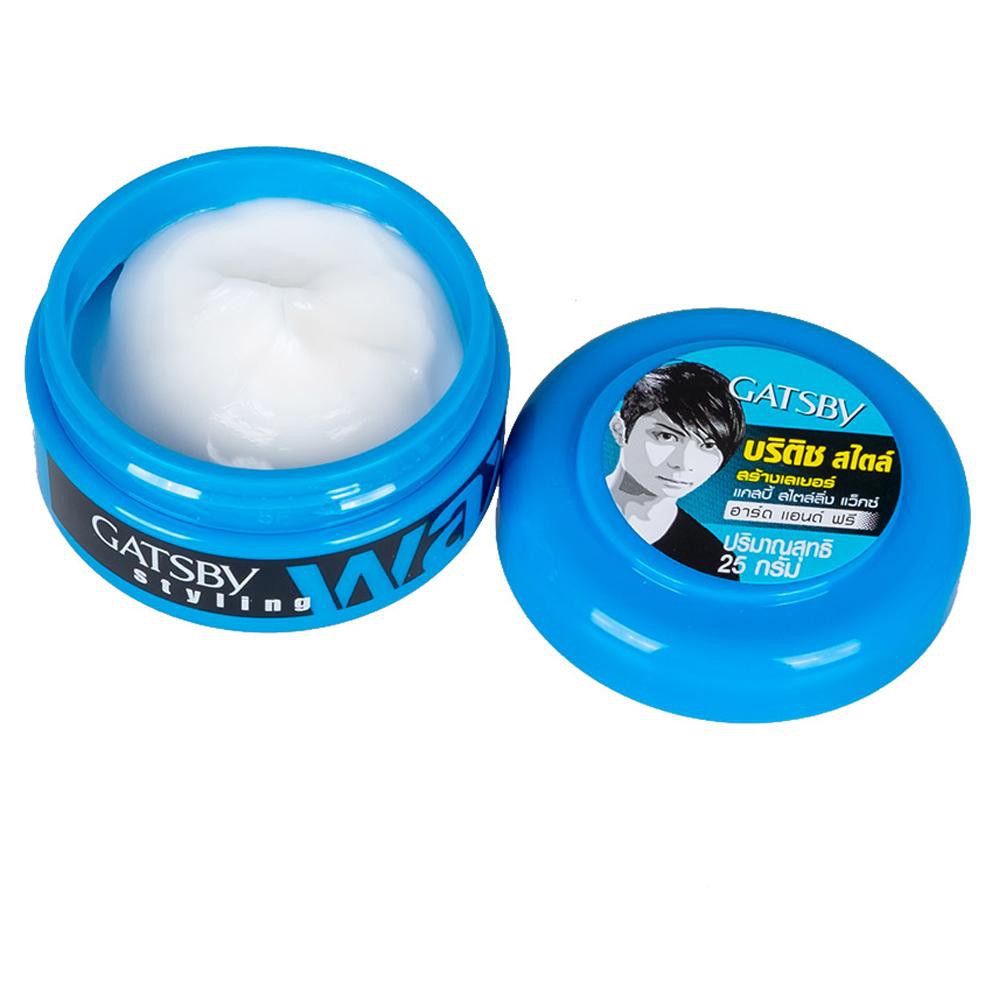 WAX Tạo Kiểu Tóc GATSBY P&S Đỏ 75g XANH