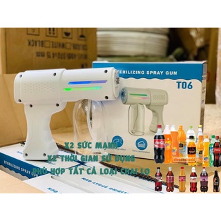 Súng phun khử khuẩn Phun sương diệt khuẩn tiệt trùng diệt khuẩn bằng tia UV T06 New 2022