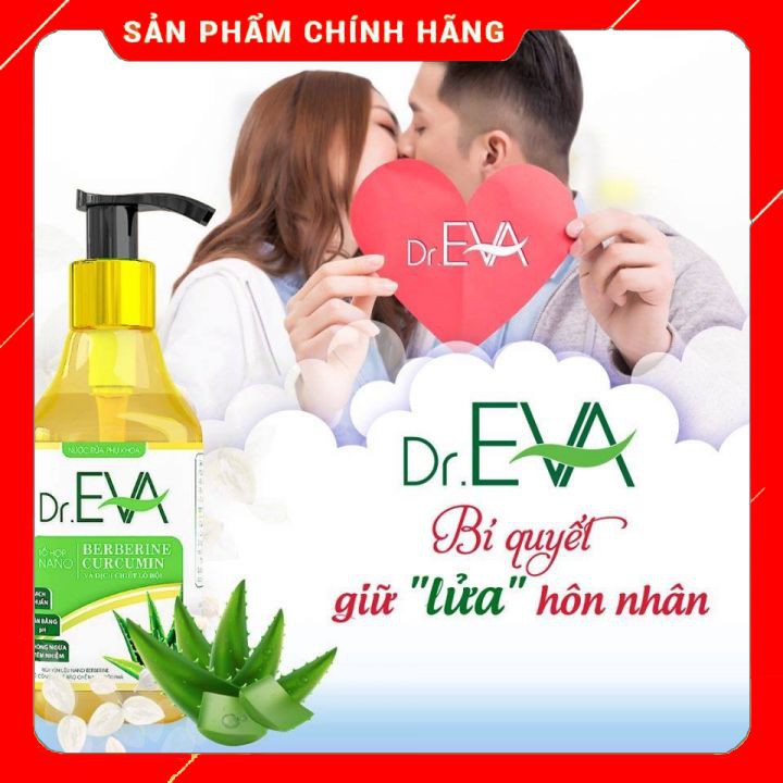 Nước Rửa Phụ Khoa Cao Cấp Dr.EVA dịu nhẹ kháng khuẩn