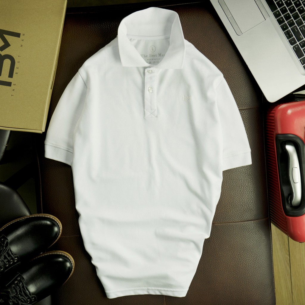 Áo thun POLO nam trơn 6 màu - THEBESTMAN | BigBuy360 - bigbuy360.vn