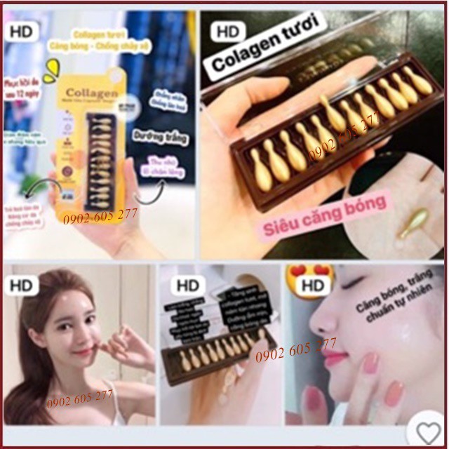 [Hàng chính hãng] 1 Vỉ Collagen Tươi Ammud Multi Vita Chống Lão Hóa Hàn Quốc