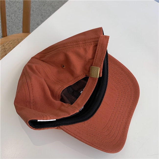 Mũ bóng chày 19121 thêu chữ mềm mại phong cách Hàn Quốc mùa xuân hè chống nắng cho nam nữ