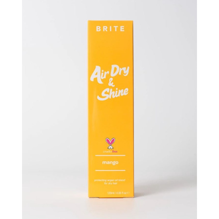 Brite - Dầu dưỡng tóc Air Dry &amp; Shine Protecting Argan Oil Blend 120ml