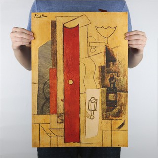 Áp phích hình tranh sơn dầu họa sĩ Pablo Picasso