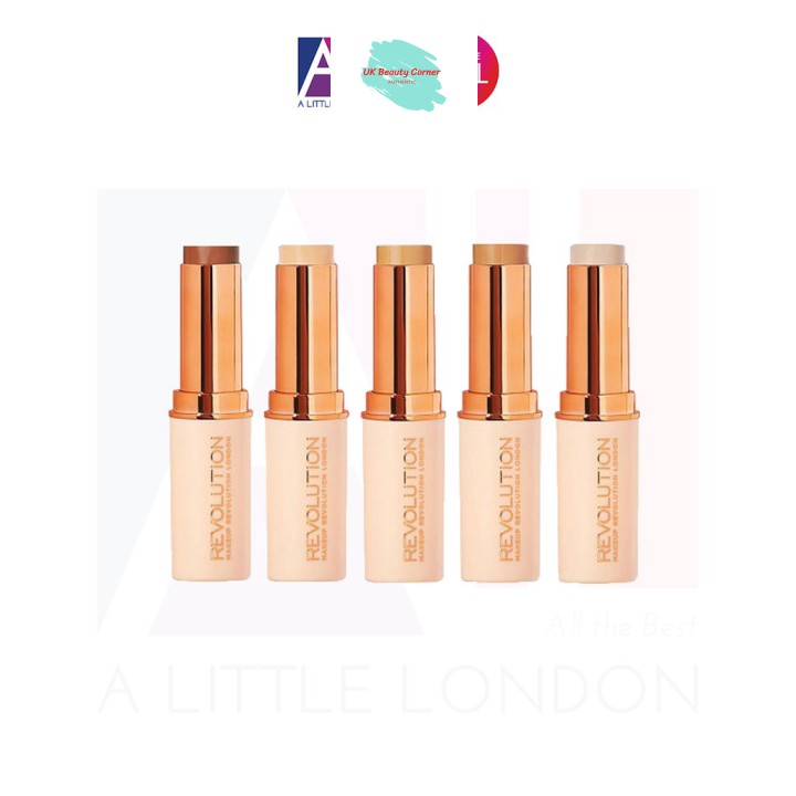 [Mã giảm giá mỹ phẩm UK chính hãng] Kem nền dạng thỏi Revolution Fast Base Stick Foundation (Bill Anh)