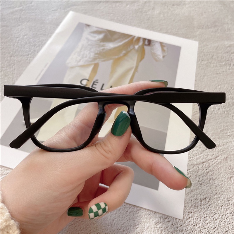 Gọng kính cận thời trang nam nữ cá tính phong cách Hàn Quốc trẻ trung kính mát nữ nam chống bụi thay được tròng cận 105