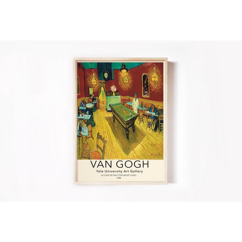 Tranh Van Gogh treo tường, tranh canvas cao cấp, tặng kèm đinh treo - TIỆM TRANH 91