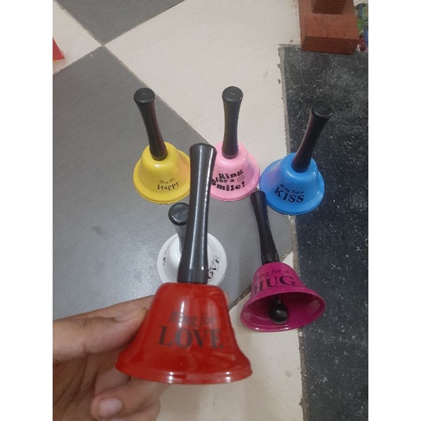 Chuông lắc cầm tay dụng cụ giảng dạy chơi trò chơi