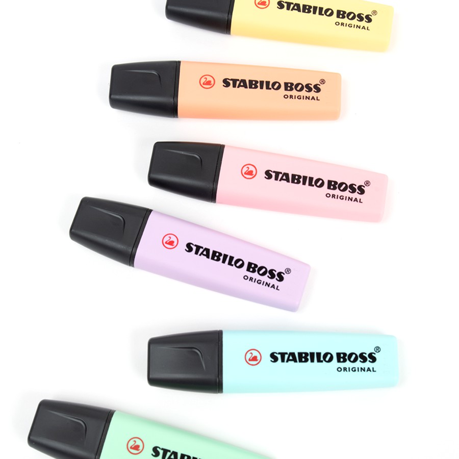 Bút Dạ Quang Stabilo Boss Original Pastel - Hàng Chính Hãng