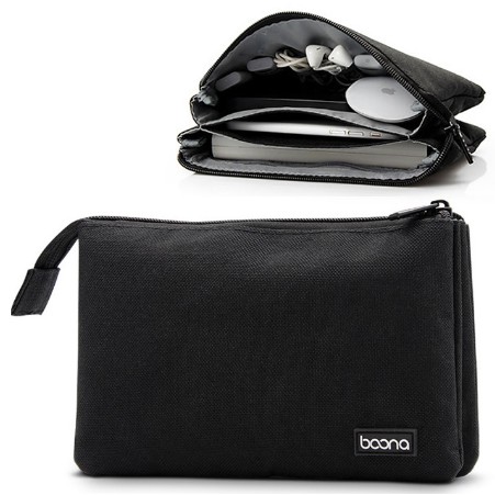 Túi đựng phụ kiện đa năng 2 ngăn có ngăn phụ hãng Baona