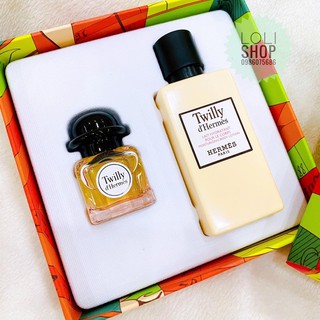 SET NƯỚC HOA + DƯỠNG THỂ HERMES