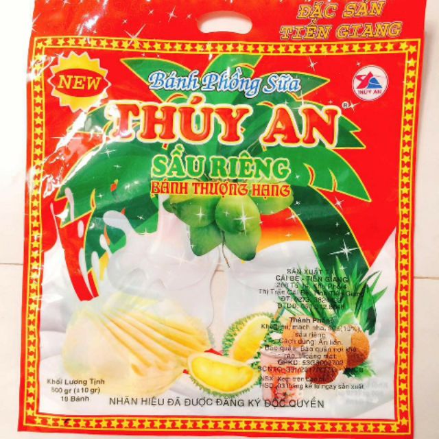 Bánh tráng sữa sầu riêng THÚY AN