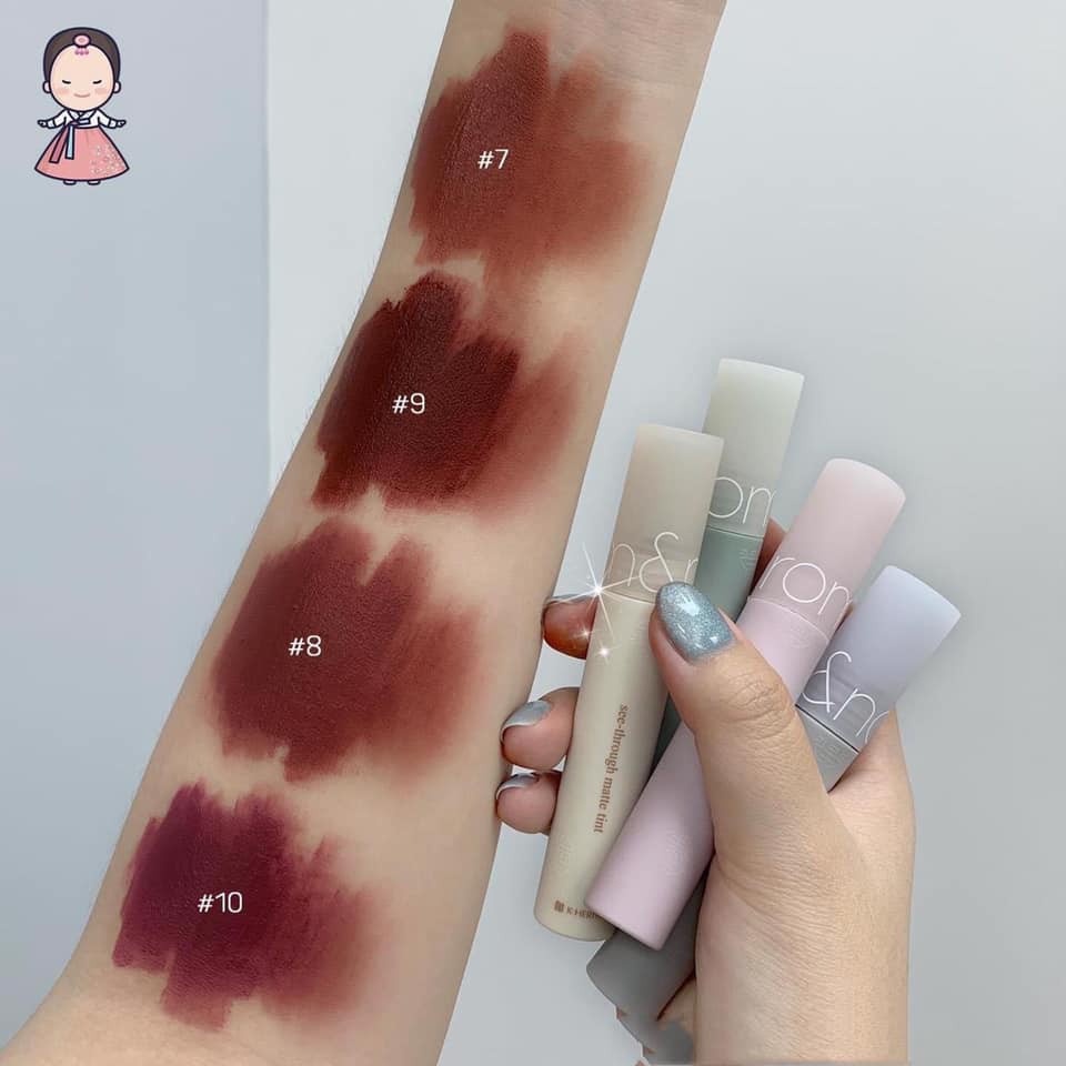 Son Kem Lì Siêu Mịn Romand See Through Matte Tint 3.8g | BigBuy360 - bigbuy360.vn