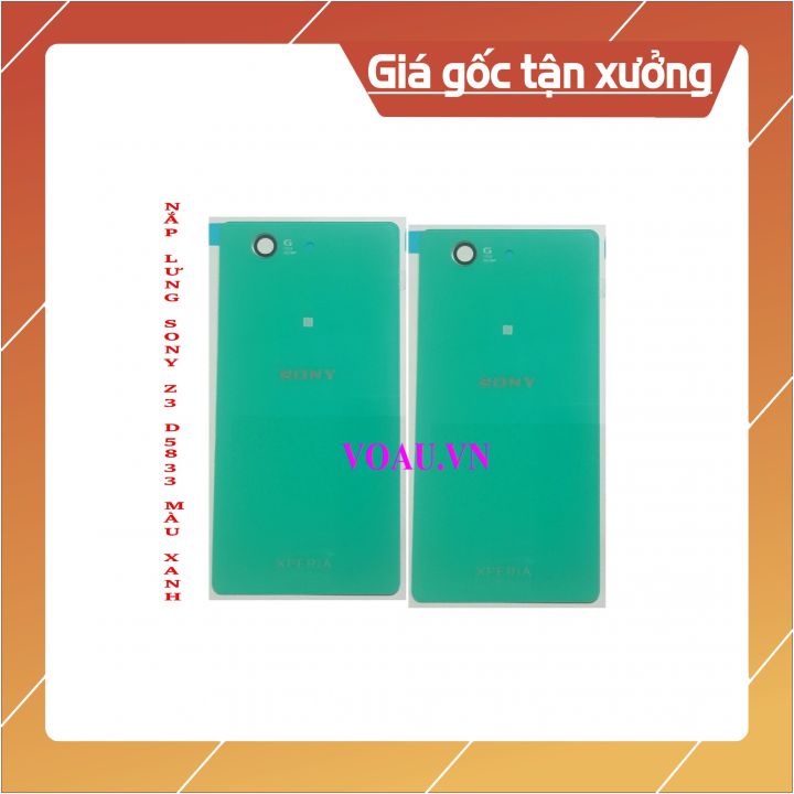 NẮP LƯNG SONY Z3 D5833 MÀU XANH