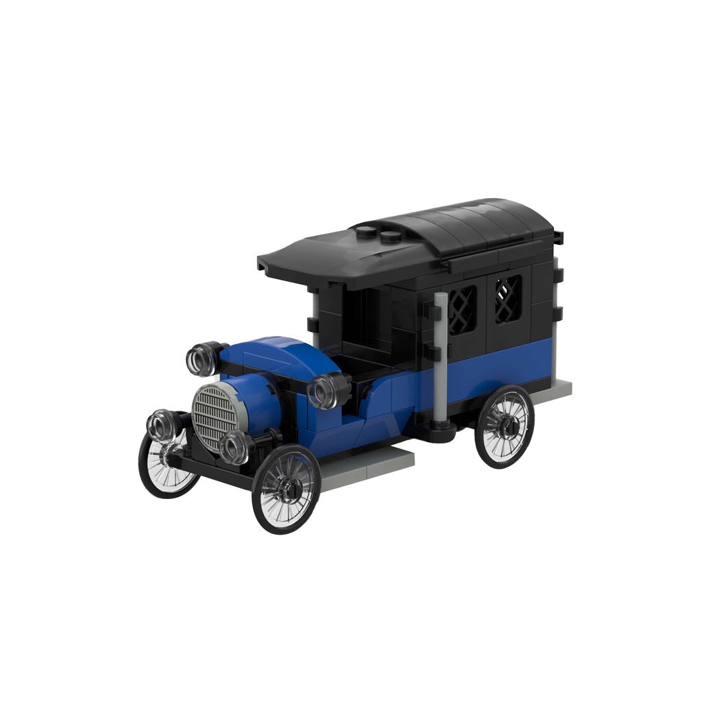 Bộ 186 Khối Đồ Chơi Hình Xe Hơi ford Morgan 3 Sáng Tạo Cho Bé