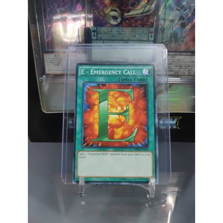 [ Dưa Hấu Yugioh ] Lá bài thẻ bài E - Emergency Call - Tặng bọc bài nhựa bảo quản