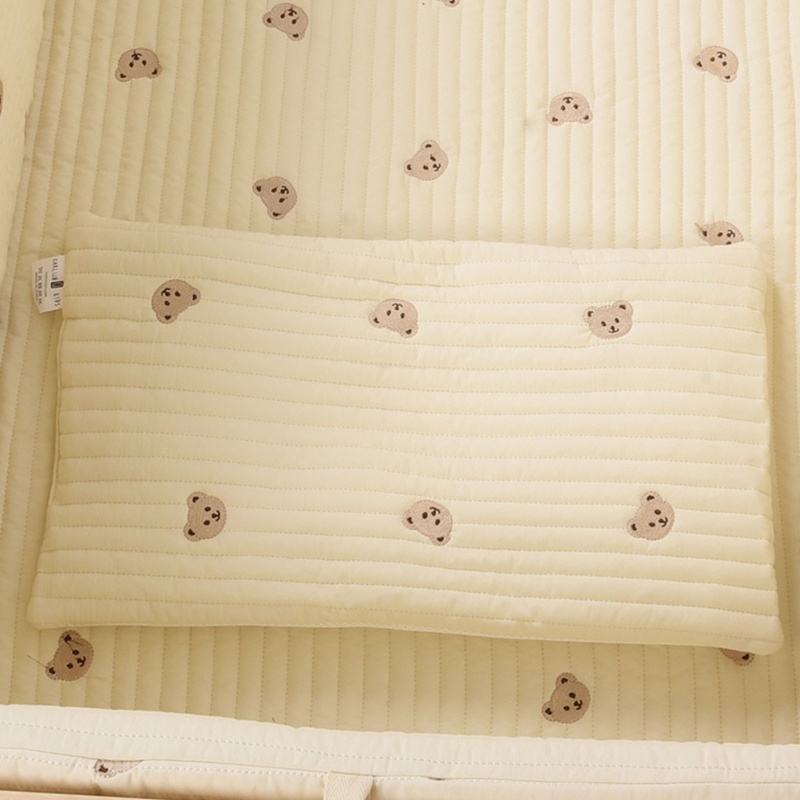 Vỏ Gối Ngủ Chất Liệu Cotton In Họa Tiết Hoạt Hình Xinh Xắn Cho Bé Mẫu Giáo