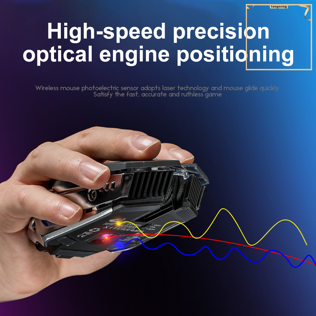 Chuột không dây 6 Nút Abs 2.4ghz X11