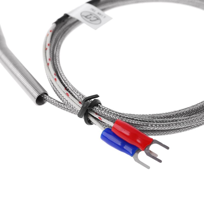 Cặp Nhiệt Điện Loại K 50mm 100mm 150mm 200mm Bằng Thép Không Gỉ 0-400°C Cảm Biến Nhiệt Độ Chuyên Dụng Cao Cấp