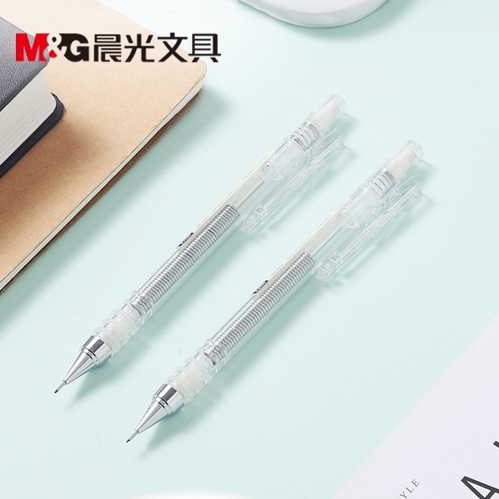 Bút Chì Bấm Ngòi 0.5mm 0.7mm Trong Suốt Thiết Kế Sáng Tạo
