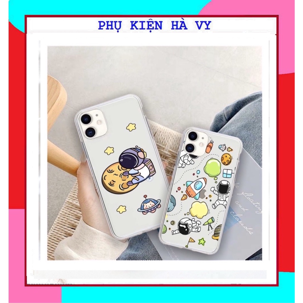 Ốp lưng hình nhà du hành vũ trụ cute viền trong chống ố 5/5s/6/6plus/6s/6splus/7/7plus/8/8plus/x/xs/11/12/pro/max | BigBuy360 - bigbuy360.vn