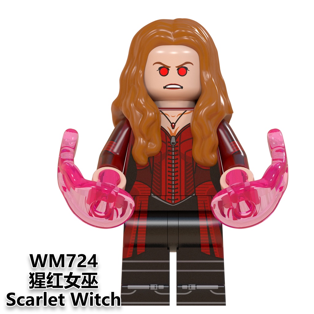 Các khối xây dựng lắp ghép minifigure Đồ chơi series anh hùng Marvel Mô hình nhân vật lego minifigures