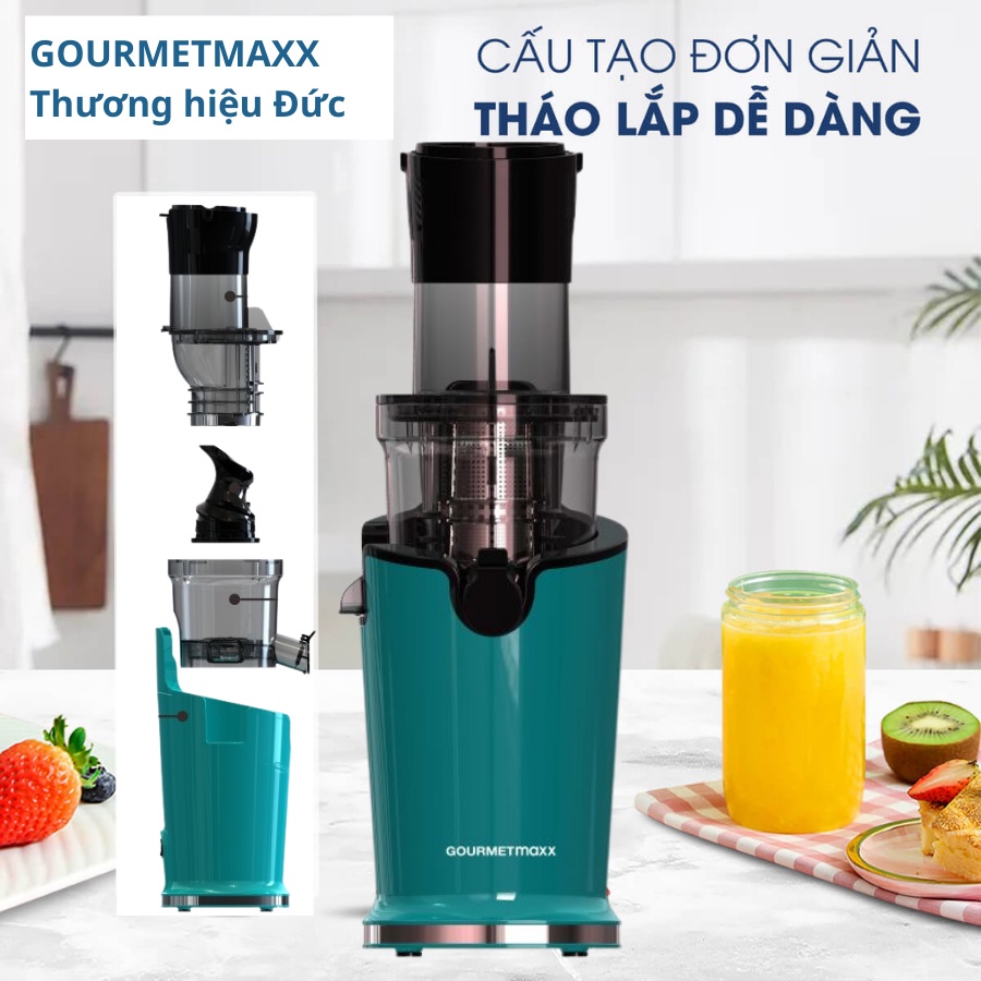 (Hàng Đức) Máy ép hoa quả tốc độ chậm GOURMETMAXX 200W