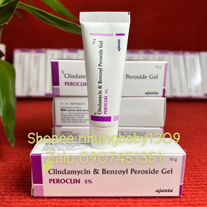 Peroclin Gel giảm mụn