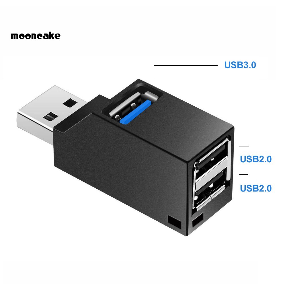 Bộ Chia 3 Cổng Usb Mini Cho Pc Laptop Máy Tính