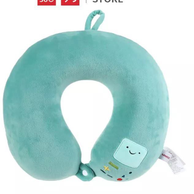 Miniso Gối Kê Cổ Hình Chữ U Họa Tiết Adventure Time Dễ Thương