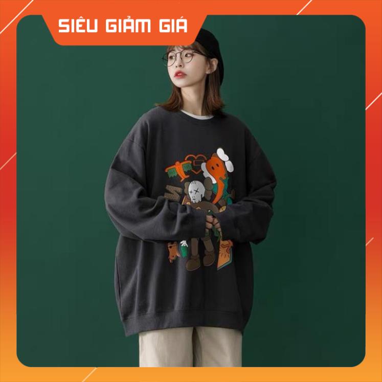 Áo Sweater Unisex In CKN [FREESHIP] Áo sweater dày dặn, áo sweater nam nữ đẹp