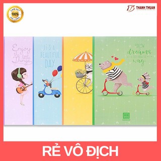 Vở 4 ô ly 200 trang South Star Dreaming Bear 0750 (5 quyển)