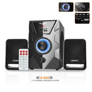 Loa bluetooth 2.1 SoundMAX A826 (Đen)