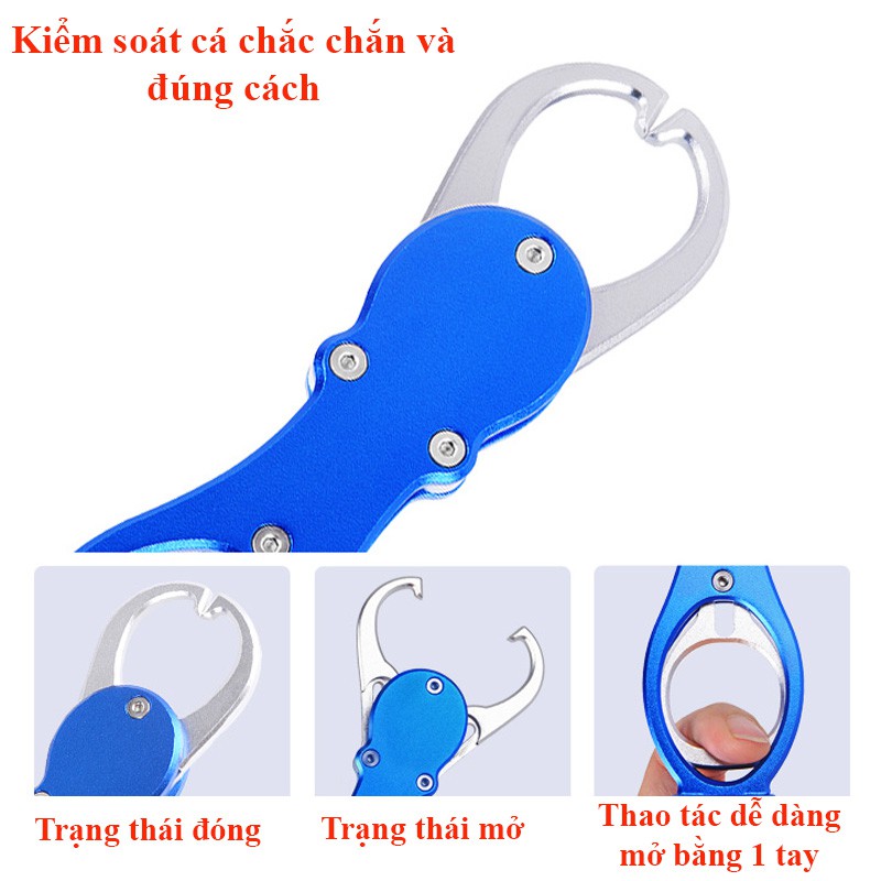 Bộ Kìm Kẹp Cá Đa Năng Gỡ, Buộc Lưỡi Câu Cá Cao Cấp KK-23