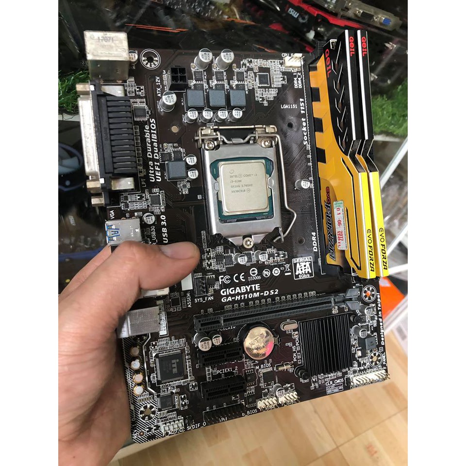 Mainboard H81M-DS2 gigabite bền đẹp rẻ