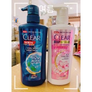 Dầu Gội CLEAR Thái Lan [ Clear Men - Clear Bạc Hà -  Clear Anh Đào ]