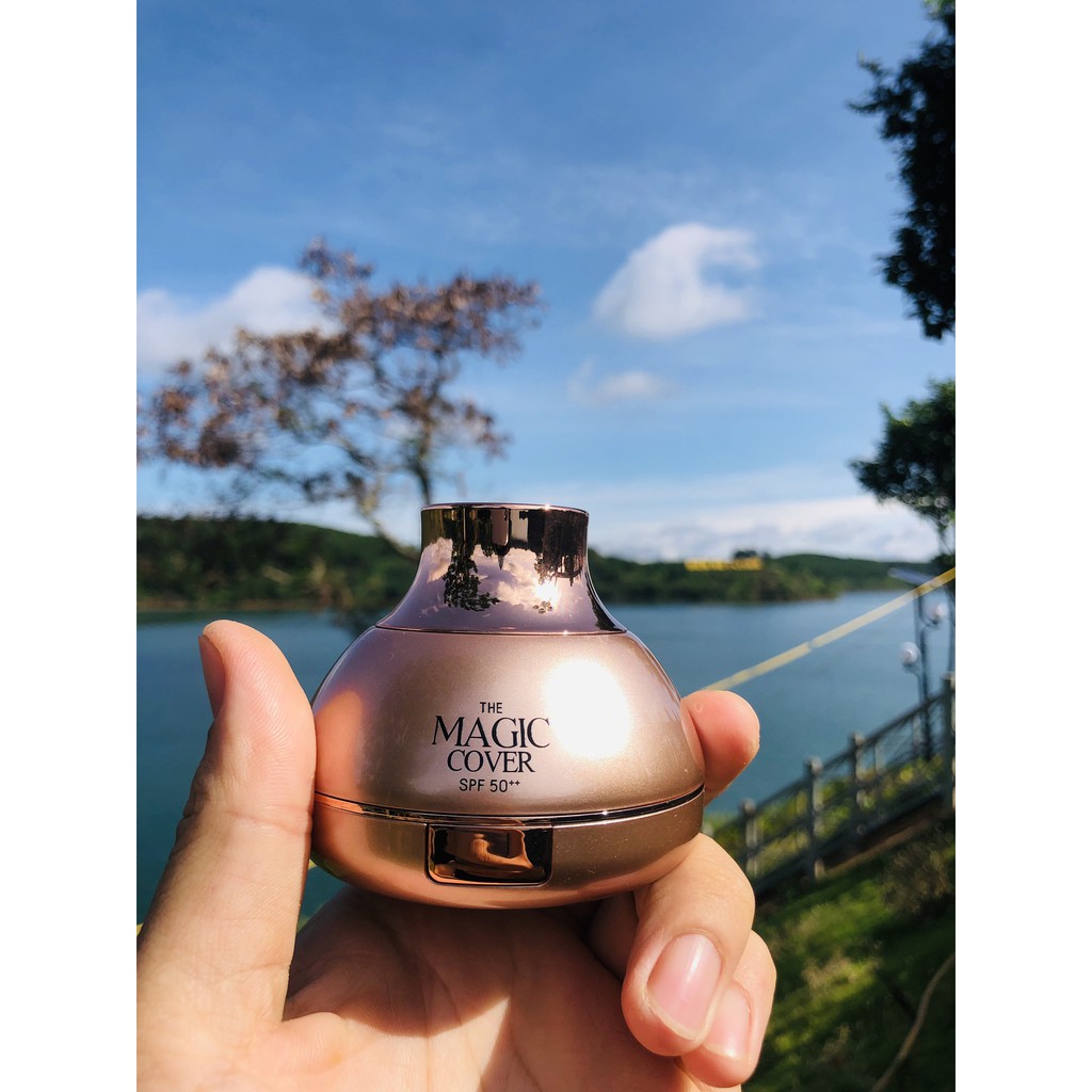 PHẤN NƯỚC TRANG ĐIỂM VACOSI MAGIC COVER CUSHION SPF50++ (KÈM lÕI) | BigBuy360 - bigbuy360.vn