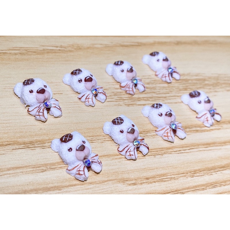 🐻 Gấu bột gắn móng tay sỉ và lẻ🐻