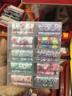 Set foil dán móng cực hot