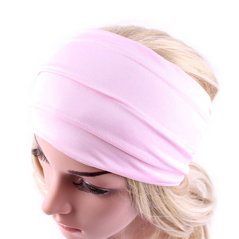 Băng Đô Vải Thun Bản Rộng In Họa Tiết