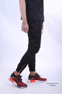 Quần kaki khoá chân -KT