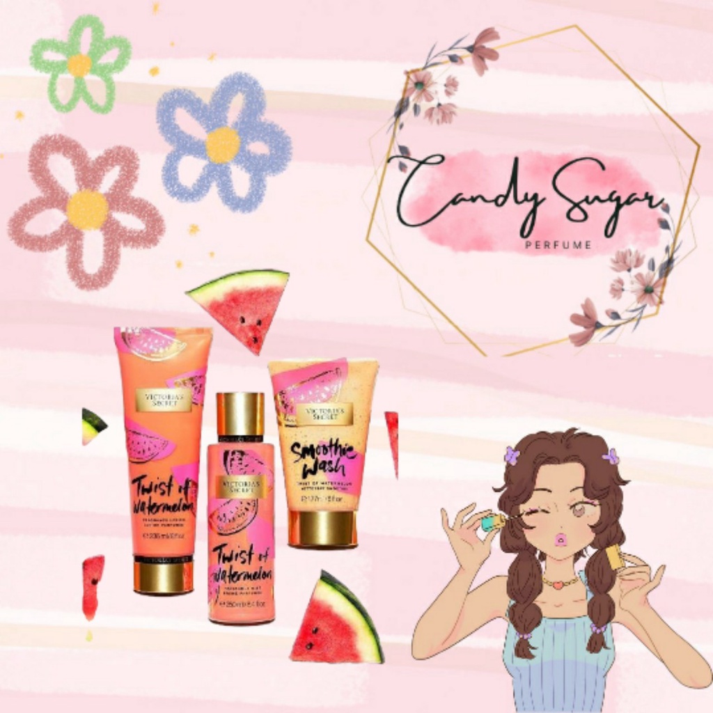 Xịt Thơm Body Victoria’s Secret Twist Of Watermelon (30ml-50ml-100ml) NEW