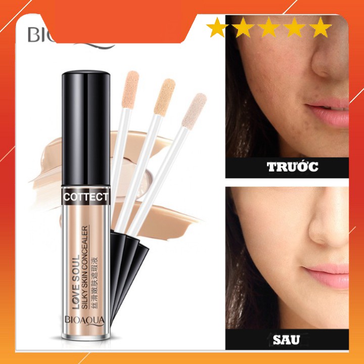 Che khuyết điểm Love Soul Bioaqua LVB25 Xuka Cosmetic Da tự nhiên Đánh bay khuyết điểm | BigBuy360 - bigbuy360.vn