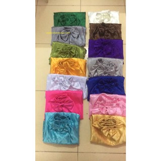 Bộ 3 váy quây lụa phi bóng