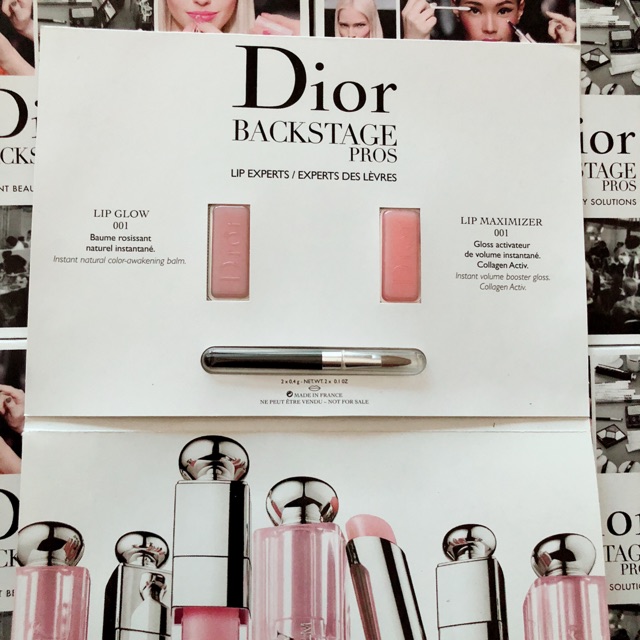 Vỉ son dưỡng môi Dior - Dior lipglow và Dior lipmaximizer