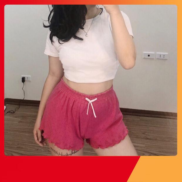 Thời Trang Tuổi Teen -  [GIÁ SALE] QUẦN ĐÙI THÁI LAN NHÚN VIỀN SIÊU CUTE